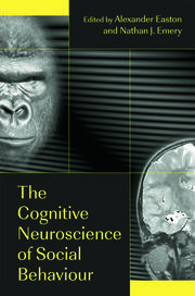 The Cognitive Neuroscience of Social Behaviour book cover
