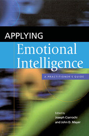 Applying Emotional Intelligence: A Practitioner's Guide book cover