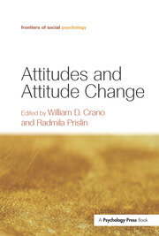 Attitudes and Attitude Change book cover