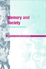 Memory and Society: Psychological Perspectives book cover