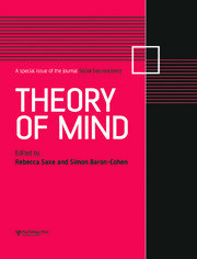 Theory of Mind: A Special Issue of Social Neuroscience book cover
