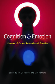 Cognition & Emotion: Reviews of Current Research and Theories book cover