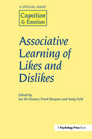 Associative Learning of Likes and Dislikes: A Special Issue of Cognition and Emotion book cover