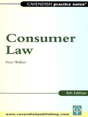 Practice Notes on Consumer Law book cover