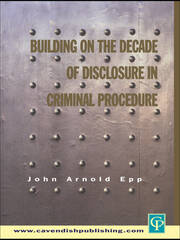 Building on The Decade of Disclosure In Criminal Procedure book cover
