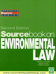 Sourcebook on Environmental Law book cover