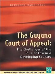 The Guyana Court of Appeal book cover