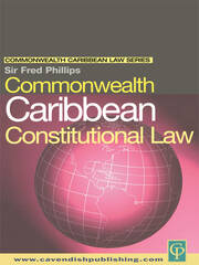 Commonwealth Caribbean Constitutional Law book cover