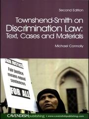 Townshend-Smith on Discrimination Law: Text, Cases and Materials book cover