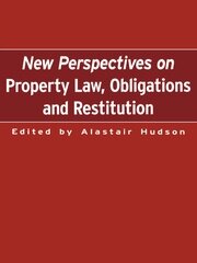 New Perspectives on Property Law: Obligations and Restitution book cover
