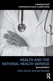 Health and the National Health Service book cover