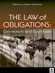 The Law of Obligations: Connections and Boundaries book cover