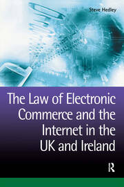 The Law of Electronic Commerce and the Internet in the UK and Ireland book cover