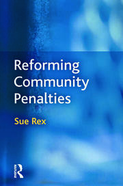 Reforming Community Penalties book cover