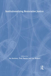Institutionalizing Restorative Justice book cover
