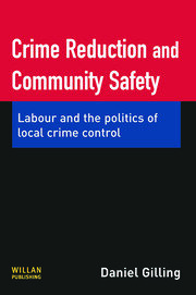 Crime Reduction and Community Safety book cover