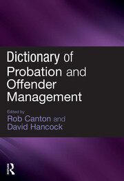 Dictionary of Probation and Offender Management book cover