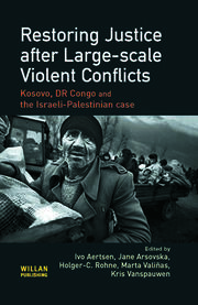 Restoring Justice after Large-scale Violent Conflicts book cover