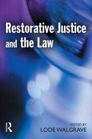 Restorative Justice and the Law book cover