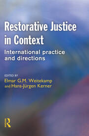 Restorative Justice in Context book cover