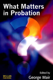 What Matters in Probation book cover