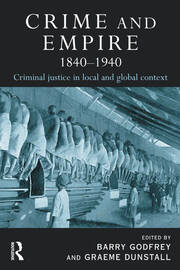 Crime and Empire 1840 - 1940 book cover