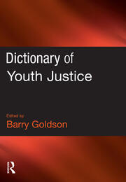 Dictionary of Youth Justice book cover