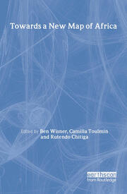 Towards a New Map of Africa book cover