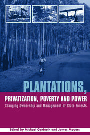 Plantations Privatization Poverty and Power: Changing Ownership and Management of State Forests book cover