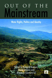 Out of the Mainstream: Water Rights, Politics and Identity book cover