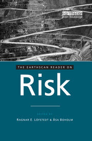 The Earthscan Reader on Risk book cover