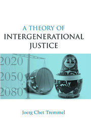 A Theory of Intergenerational Justice book cover