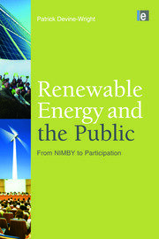 Renewable Energy and the Public: From NIMBY to Participation book cover