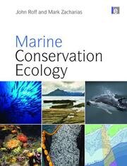 Marine Conservation Ecology book cover
