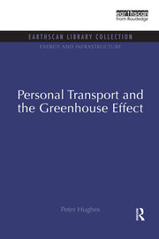 Personal Transport and the Greenhouse Effect book cover