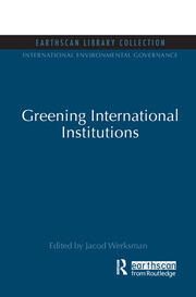 Greening International Institutions book cover