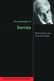 The Philosophy of Derrida book cover