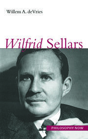 Wilfrid Sellars book cover
