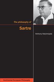 The Philosophy of Sartre book cover
