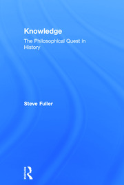 Knowledge: The Philosophical Quest in History book cover