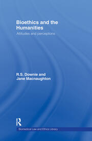 Bioethics and the Humanities: Attitudes and Perceptions book cover
