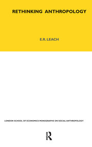Rethinking Anthropology: Volume 22 book cover