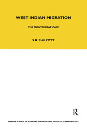 West Indian Migration: The Monserrat Case book cover