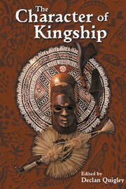 The Character of Kingship book cover