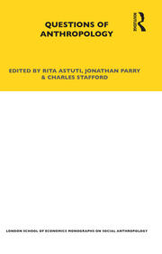 Questions of Anthropology book cover