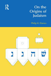 On the Origins of Judaism book cover