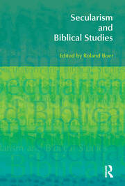 Secularism and Biblical Studies book cover