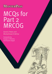 MCQS for Part 2 MRCOG book cover