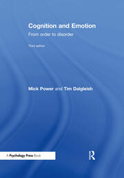 Cognition and Emotion: From order to disorder book cover