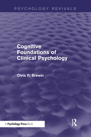 Cognitive Foundations of Clinical Psychology book cover